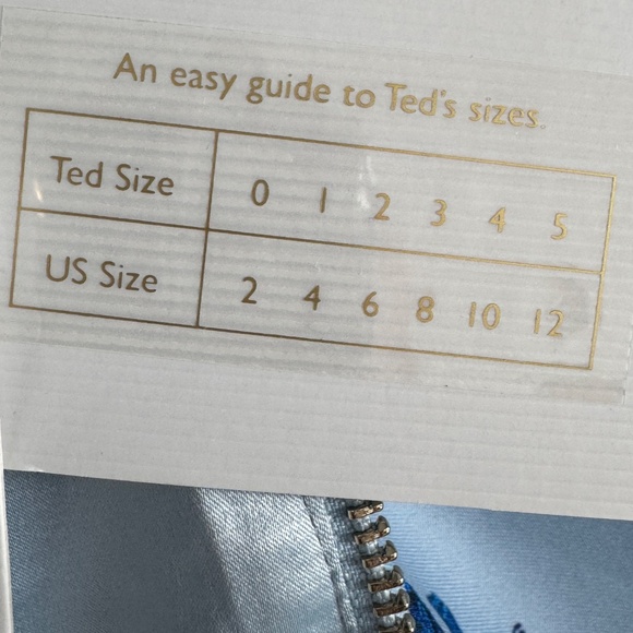 NWT Ted Baker Hailly Bardot Dress in Raspberry Ripple Size 3 US Size 8 - Picture 10 of 12